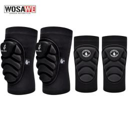 WOSAWE Adulto Motocicleta Joelho Proteção Pad Snowboarding Roller Hóquei Cotovelo Protetor MTB Skate Ski Joelheiras Brace - Image 1