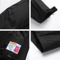 Jaqueta de Caminhadas Impermeável para Homens, Windproof, Ao ar livre, Camping, Caça, Corrida, Pesca, Casacos Esportivos, Tamanho Grande, Outono - Image 6