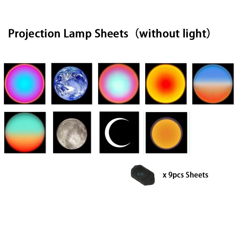 Planeta lâmpada de projeção para festa, terra, sol, praia, galáxia, aurora, paisagem, sunset projector, novidade atmosfera luz, foto adereços - Image 1