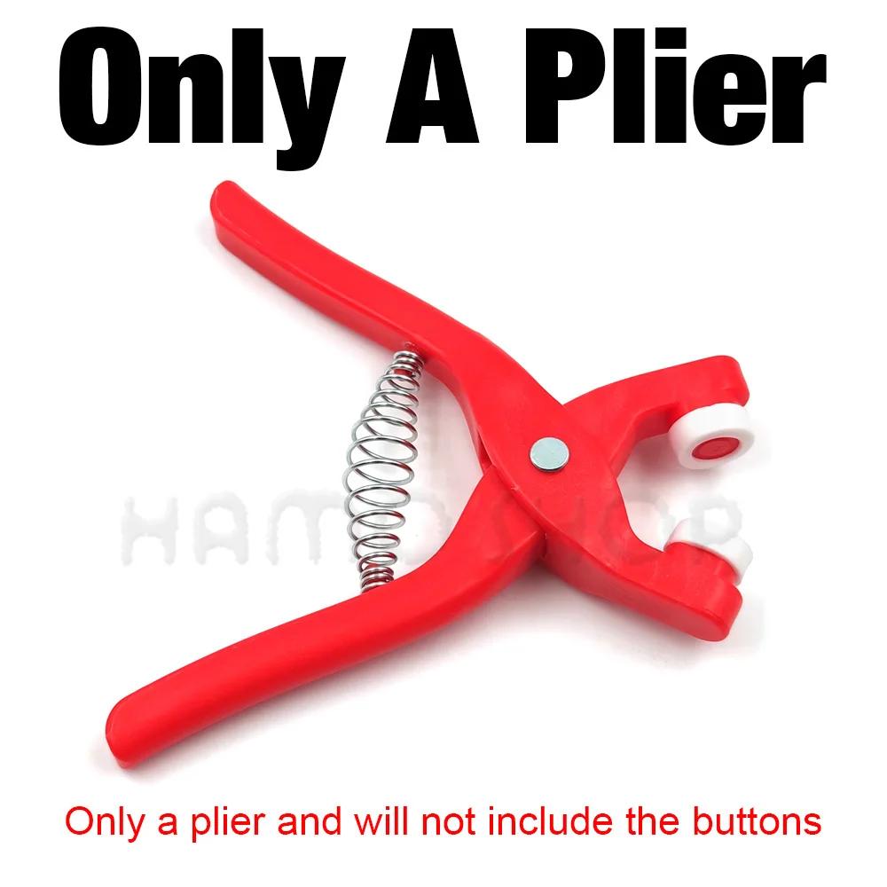 9.5mm metal prong snap fixadores botões sólido/oco botão de pressão studs com alicate kits de ferramentas para roupas sacos vestuário costura - Image 1