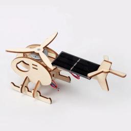 Diy tecnologia produção aeronaves solares experimento científico das crianças brinquedos educativos fabricante de vapor educação - Image 3