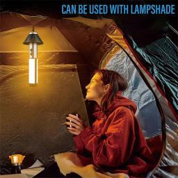 Multifuncional Camping Light, Escalada Lanterna, 2 em 1, Fretable Light Pole, Adequado para Outdoor - Image 5