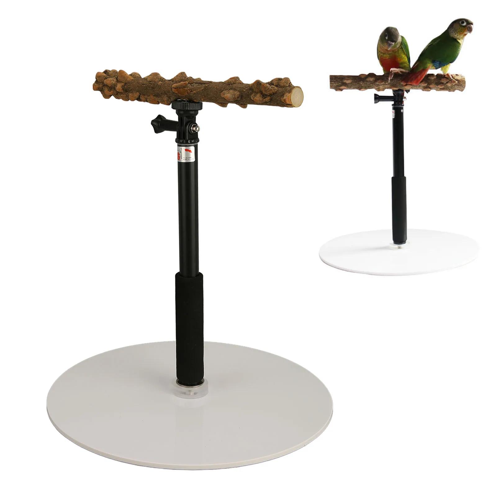 Suporte ajustável para Parrot Play, Portable Bird Perch, suporte destacável para viagens interiores e exteriores - Image 1