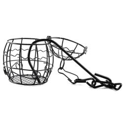 Alimentador exterior do pássaro do metal, Ferramentas de alimentação para pássaros selvagens, Suporte gordo da bola, Alimentadores super das bolas - Image 4