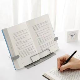 Suporte De Livro De Leitura De Metal Portátil Ajustável, Prateleira De Documentos, Tabuleta, Música, partitura, Suporte De Receitas, Suporte, 2023 - Image 3