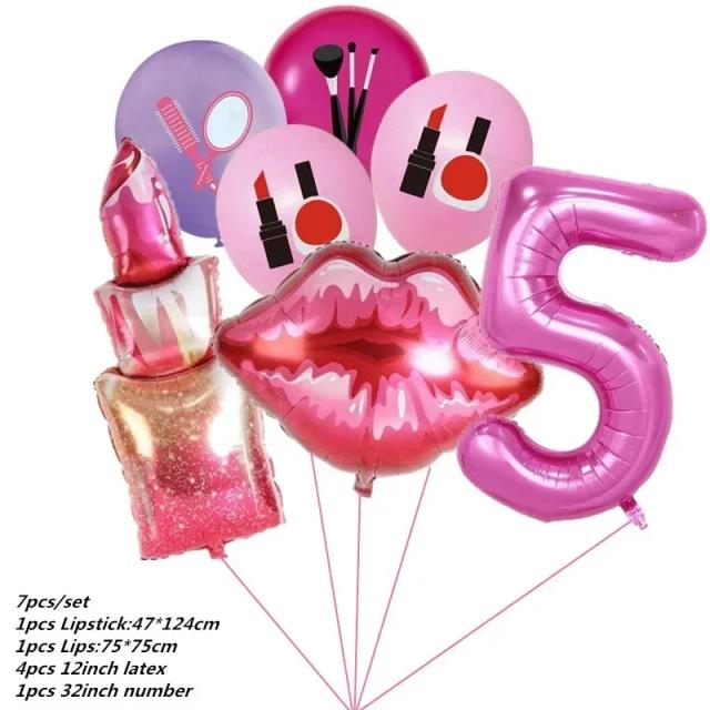 Talheres Descartáveis Elegantes para Festas: Decoração de Aniversário, Maquiagem de Spa, Lembrancinhas para Mulheres, Meninas, Chá de Bebê e Hen Party