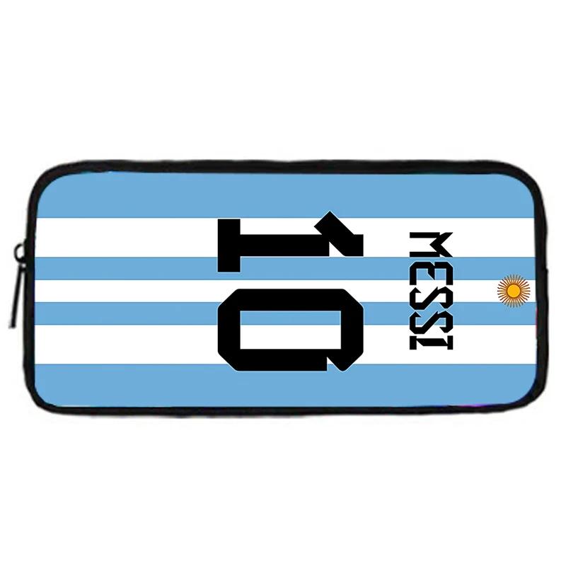 Mochila escolar estrela de futebol para crianças, lancheiras, sacos de lápis, m-messis, meninos e meninas, melhor presente, 3 peças por conjunto - Image 1
