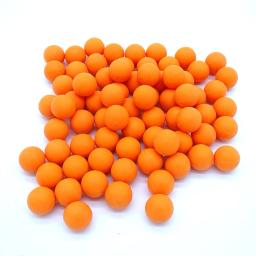 0.68cal & 0.5cal & 0.43cal borracha paintball arma reutilizável 100 pçs byrna sd & t4e hdr motim bolas preto amarelo laranja azul - Image 6