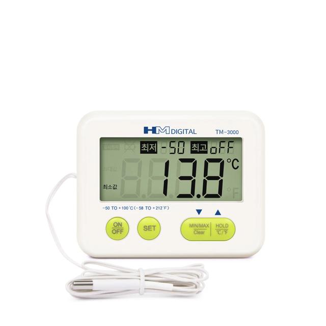 Termômetro Magnético Digital para Aquários e Frigoríficos com Alarme de Temperatura e Sensor de Monitoramento