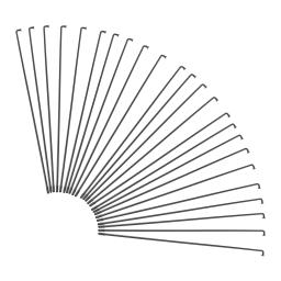 Raios e Mamilos de Aço Premium, Acessórios de Bicicleta para Melhor Experiência de Ciclismo, 275mm, 27, 5, 260mm, 26, 289mm, 29er - Image 4
