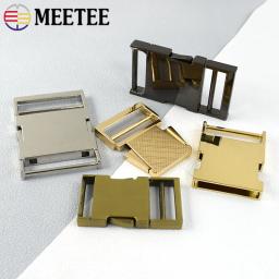 Fivelas de metal para mochila, fivela para mochila, fecho de liberação rápida, ganchos de correia, acessórios de couro DIY, 14-38mm - Image 4