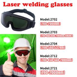 Óculos de proteção a laser 1064 532 455 808 10600nm OD5 Óculos de proteção a laser para soldagem a laser 450nm Óculos a laser Óculos a laser - Image 1