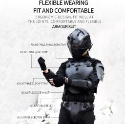 Multi-Function Tactical Armor Set, ajustável Molle Peito Protector, Paintball Combat Gear, Trajes ao ar livre - Image 4