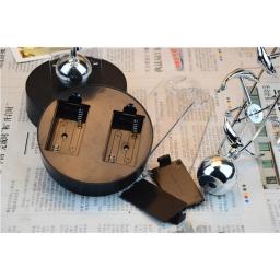 Máquina de movimento perpétuo de roda dupla avançada, bolas de pêndulo, presente educacional, dropship - Image 1