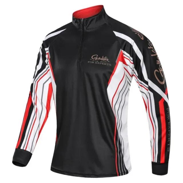 Camisas de Pesca de Manga Comprida: Roupas Esportivas Profissionais com Secagem Rápida e Proteção UV para Caminhadas 2024