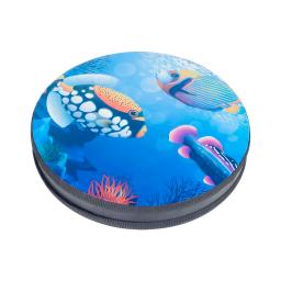 Ocean Sound Tambourine para Crianças, Onda Do Mar, Tambor De Mão, Instrumento De Percussão, Música Do Bebê, Presentes De Aprendizagem, 8 in, 10 in - Image 5