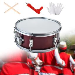 Snare tambor com tom duplo para iniciantes e crianças, instrumento de percussão, bateria musical, 13 in - Image 5