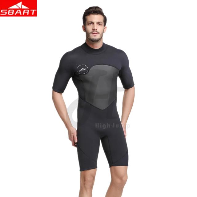 Roupa de Neoprene Masculina SBART 4XL para Surf, Pesca Submarina e Mergulho - Manga Curta, Ideal para Caiaque e Atividades Aquáticas 2023