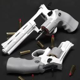 Csnoobs-ZP5 357 Revolver Toy Gun para crianças e adultos, disparo contínuo mecânico, pistola automática, bala de dardo macio, arma CS ao ar livre - Image 3