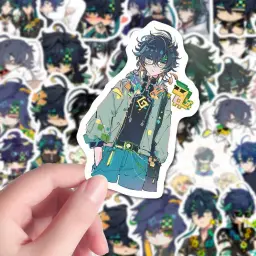 Sunsyea Genshin Impact Merch Coleção de fãs Adesivos de papel 66 peças Kinich - Image 4