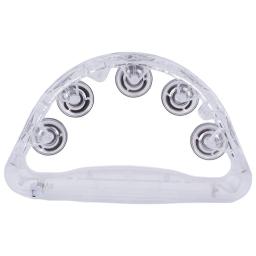 Piscando LED Pandeiro Toy, Clear Light Up Sensory Toy, Instrumento musical, Agitando brinquedo para festivais, Instrumento de aniversário Orff - Image 2