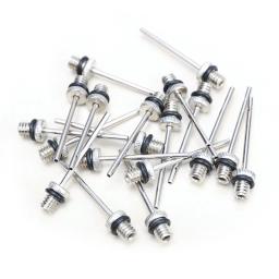 Agulhas infláveis Bomba Acessórios, Agulhas Universais, Basquete, Futebol, Voleibol, 6 Pcs, 12 Pcs - Image 1
