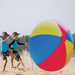Bola De Futebol De Grama Inflável, PVC Espessado, Peça De Jogo De Água Ao Ar Livre, Escola E Jardim De Infância Esportes Divertidos, Bola De Futebol De Praia - Image 6