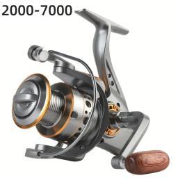 BILLINGS DC 1000 ~ 7000 Series, relação de engrenagem 5.2:1, arrasto máximo de 26LB, carretel de metal CNC, carretel de pesca giratório, para água doce e salgada - Image 5
