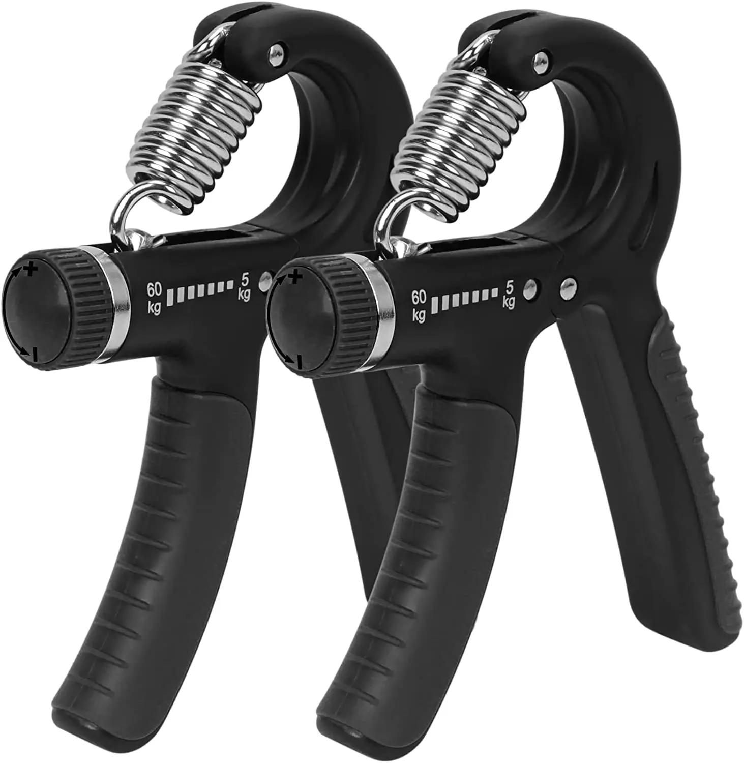Aperto pesado ajustável do exercitador da mão da aptidão do prendedor 5-60kg - Image 1