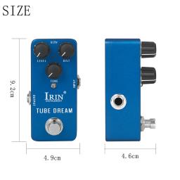 IRIN-RS-04 Tube Dream Guitar Effect Pedal, Amplificador de Tubo, Distortion Tone Effects, True Bypass Pedais, Peças e Acessórios - Image 6