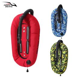 Flutuabilidade Compensador Equipamento De Segurança, Cilindro De Mergulho Tech, BCD Donut Asa, Único Tanque, Mergulho, 30LBS, 1Pc - Image 1