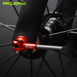 Espeto de liberação rápida para bicicleta, eixo de liga de titânio tc4, alavanca de hub qr para bicicleta de estrada mtb, espetos ultraleves para quadro 100/130 100/135 - Image 5