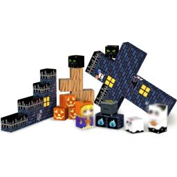 Blocos de construção magnéticos halloween blocos magnéticos brinquedos para meninos e meninas decorações de halloween presente das crianças - Image 2