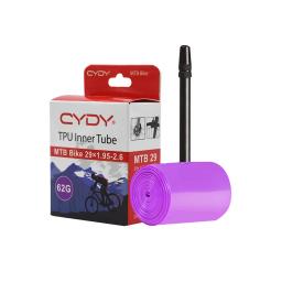Cydy mtb tpu tubo interno de bicicleta 26 ''/27.5''/29''x1.95 2.0 2.1 2.25 2.35 2.4 2.5 2.6 pneu câmera bicicleta pneu ciclismo peças pneu - Image 6