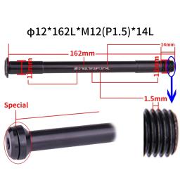 Ztto mtb bicicleta 12mm 15mm através do eixo da bicicleta de estrada eixo dianteiro traseiro espetos eixo da roda hub eixo 15x100 12x142 12x100 12x148 15x110 - Image 2