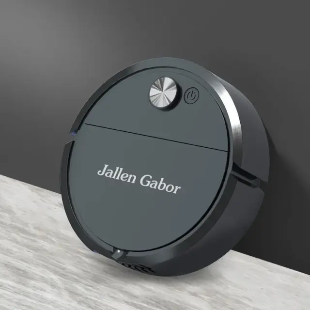 Mini Robô de Limpeza 3 em 1: Varrendo e Esfregando com Sucção Inteligente para sua Casa