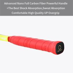 Raquete de squash QICHUAN-Full de fibra de carbono para jogadores profissionais, personalizada - Image 6