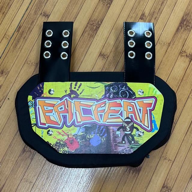 Protetores de Costas DAWG para Crianças e Jovens: Backplates de Rugby em Matte com Alta Proteção e Conforto