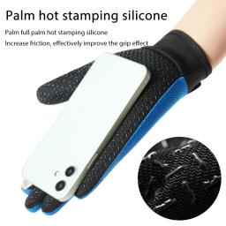 Luvas de pesca de dedo completo para homens e mulheres, touchscreen longo, acessórios respiráveis, 1 par - Image 5