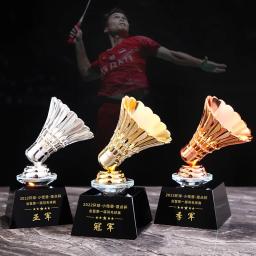 Bolas De Voleibol De Tênis De Mesa Personalizadas, troféu De Cristal, ouro Prata Cobre, Esportes Criativos, Decoração De Casa, Lembrança Do Prêmio, 1Pc - Image 3