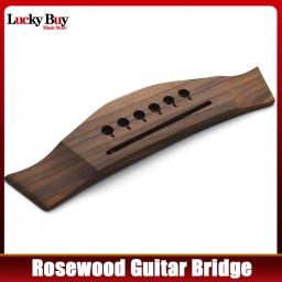 Guitarra acústica ponte de alta qualidade peças reposição madeira acessórios da guitarra rosewood - Image 1