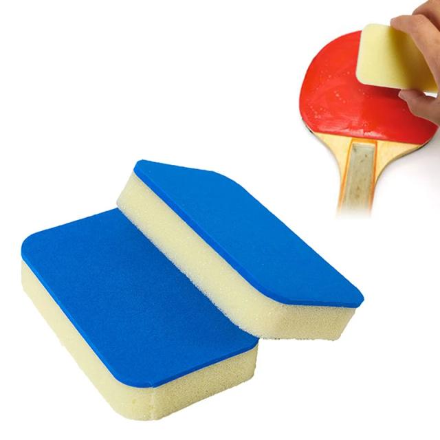 Esponja Portátil para Limpeza de Tênis de Mesa e Raquetes de Ping Pong - Acessório Prático para Cuidado e Manutenção