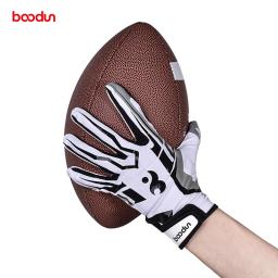 1 par profissional luvas de rugby dedo cheio anti derrapante gel beisebol luvas de futebol americano ao ar livre luvas esportivas para homens - Image 6