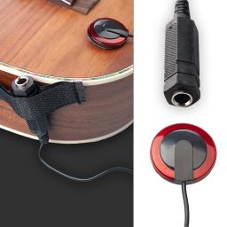Naomi contato microfone piezo captador violino microfone captador violoncelo banjo ukulele bandolim guitarra microfone captador acessórios - Image 4