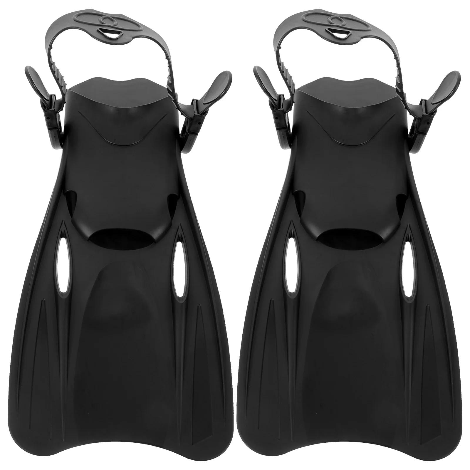 Swim Fins Diving Flipper para homens, nadadeiras de mergulho, adultos Gear - Image 1