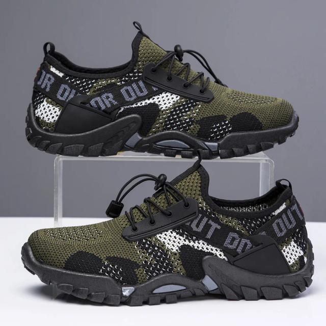 Sapatos de Trekking Antiderrapantes Oulylan para Homens - Conforto e Desempenho em Escalada, Caça e Caminhadas na Montanha