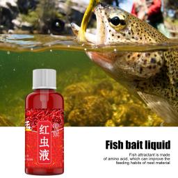 Red Worm Fish Bait Additive, Líquido Concentrado, Atrativo de Peixe com Perfume Sanguíneo, Acessórios de Pesca Universais, 60ml - Image 5