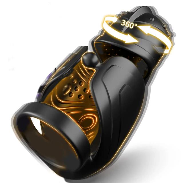 Masturbador Masculino com Controle por App - 10 Vibrações e 360° de Estimulação