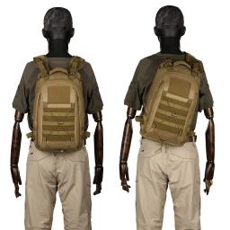 Mochila de caça ao ar livre, colete tático Molle mochila, escalada, viagem, caminhadas, esportes, bolsa de ombro, pacote de assalto, 25L, 1000D - Image 6