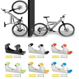Suporte ajustável da parede da bicicleta, ganchos da bicicleta, montagem portátil, fivela, cabide, armazenamento, ciclismo, estacionamento rack, acessórios - Image 1